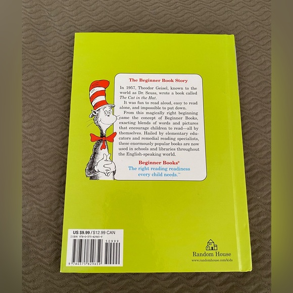 Dr. Seuss Peter Eastman Cat in the Hat books “Fred and Ted Go Camping” EUC book - Picture 2 of 6